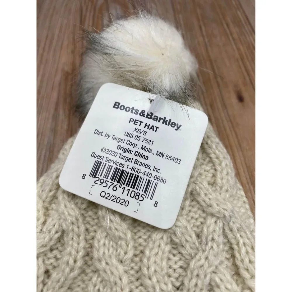 Dog and Cat Hat - Cream - XS/S - Boots & Barkley